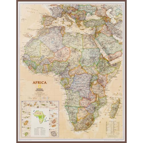 Afryka Executive mapa ścienna 1:14 244 000, National Geographic