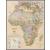 Afryka Executive mapa ścienna 1:14 244 000, National Geographic