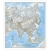Azja Classic. Mapa ścienna polityczna 1:13 812 000, 97×84 cm, arkusz, SwiatMap.pl