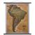 Ameryka Południowa executive mapa ścienna, 1:11 121 000, 61x77 cm, National Geographic