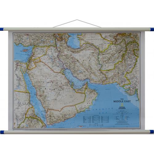 Bliski Wschód Classic mapa ścienna 1:6 083 000, 77x59 cm