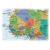 Świat polityczny mapa ścienna decorator 1:36 384 000, 117x77 cm.