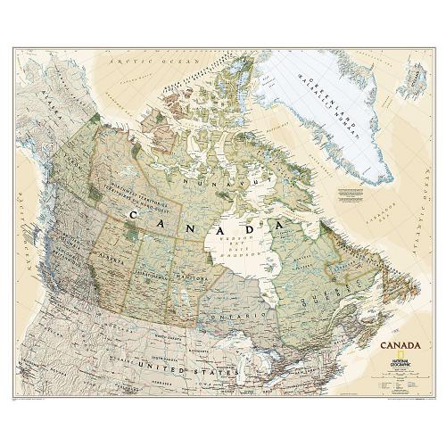 Kanada Executive. Mapa ścienna 1:6 468 000, 97x82 cm