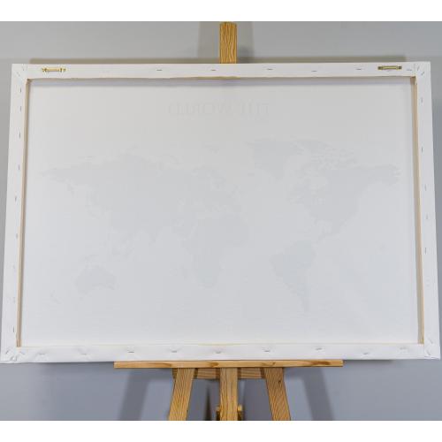 The World mapa ścienna na płótnie 100x70 cm, ArtGlob