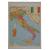 Włochy. Mapa kody pocztowe 1:900 000, 97x137 cm,