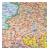 Niemcy kody pocztowe mapa ścienna 1:700 000, 94x126 cm