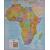 Afryka 1:8 000 000, 100x120 cm